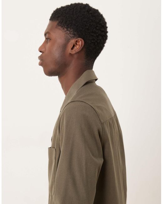 Surchemise - beige Mango pour homme en coloris Brown