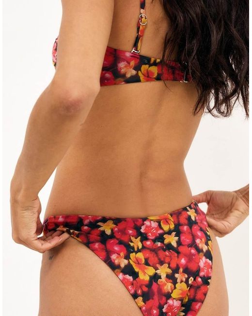 NA-KD Red Bikini Trousery
