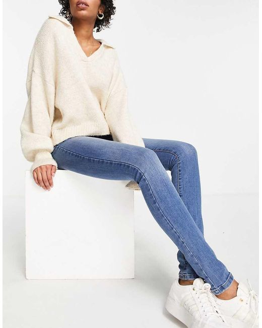 Vaqueros Pitillo De Tanya Vero Moda de color Blue