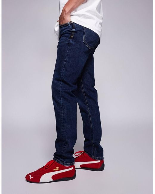 River Island Blue Slim Fit Jeans for men