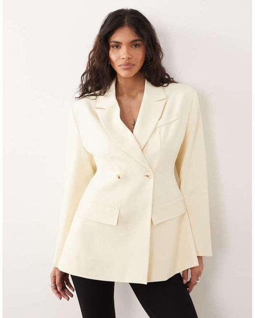 Gina Tricot Natural Shaped Blazer
