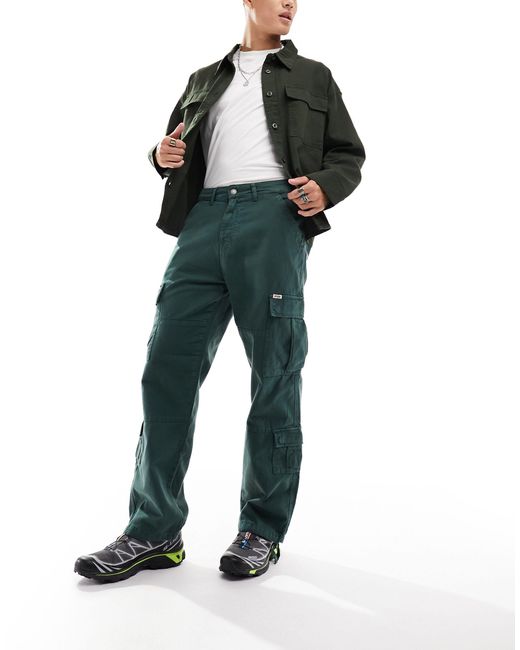 Pantalon cargo à poches Guess pour homme en coloris Green
