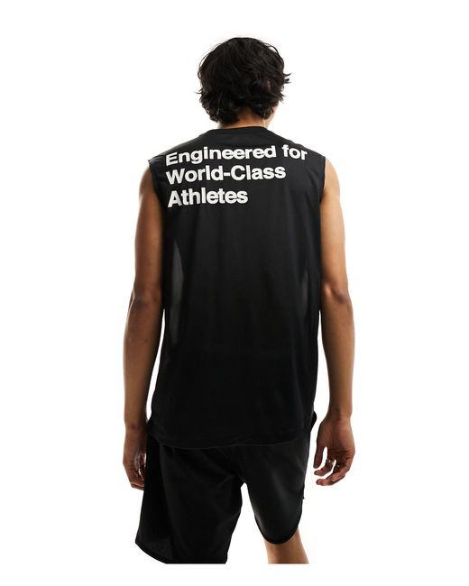 Nike – dri-fit – trägershirt in Black für Herren