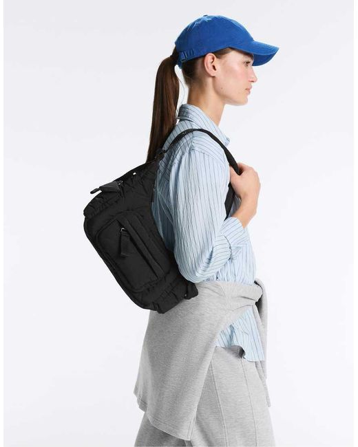 Oysho Black Mini Bag With Maxi Pockets