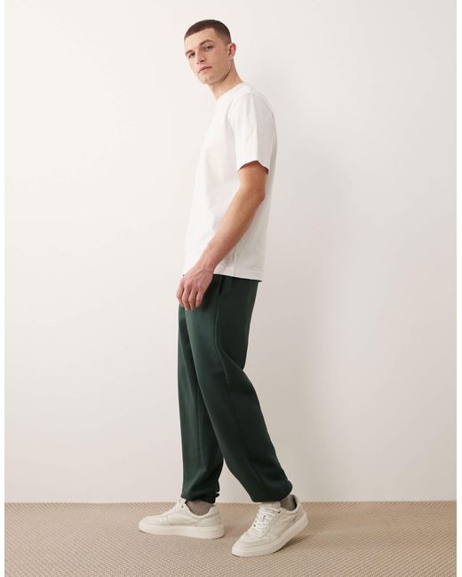 ASOS Natural Essentials Oversized Joggers for men