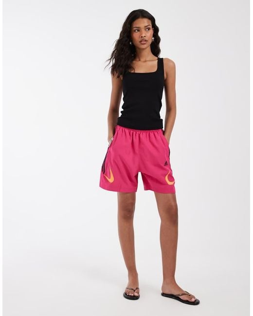 Adidas Originals Pink Teamgeist Shorts