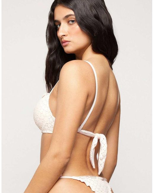 Tezenis Natural Boho Style Push Up Bikini Top