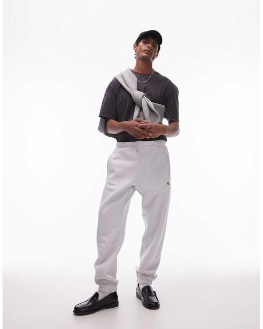 Carhartt White Chase Trackies for men