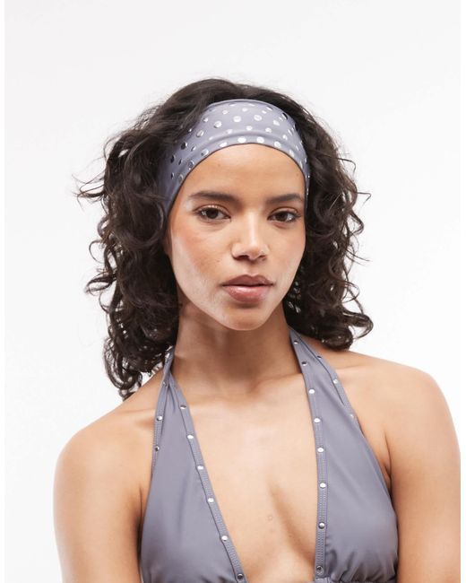 Collusion Black Stud Headband