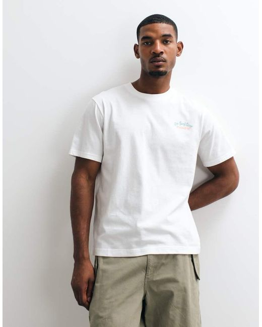 Gap White Surf Logo T-Shirt for men
