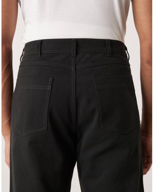 Pantaloni Comodi Neri di ARKET in Black da Uomo