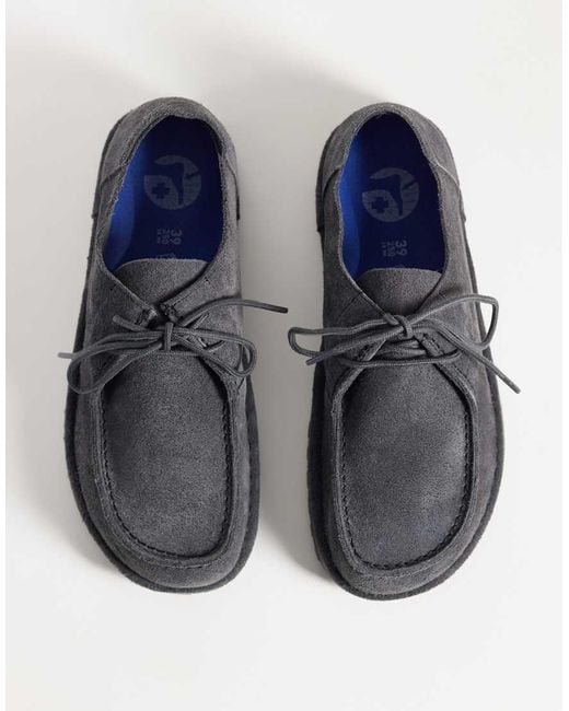 Birkenstock Blue Utti Lace Regular Fit Shoes