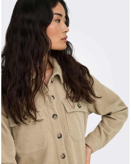 ONLY Natural Shacket