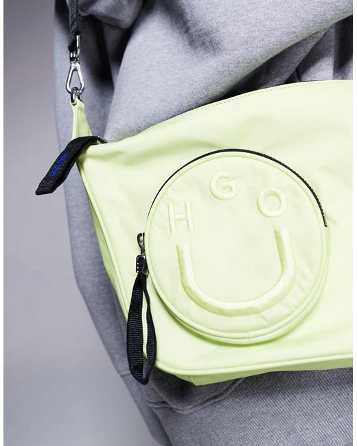 HUGO Crossbody Tas Met Logo in het Gray