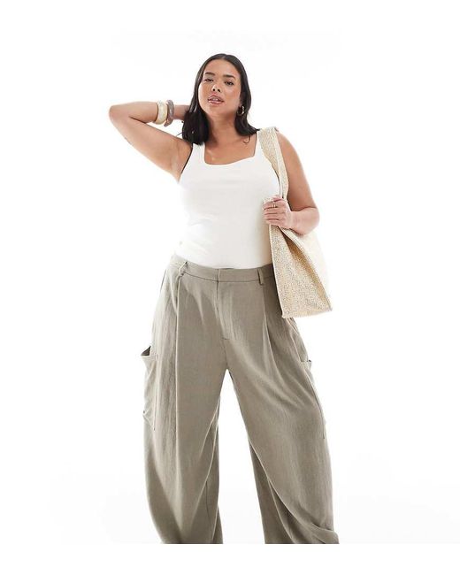 ASOS Asos Design Curve in het Gray