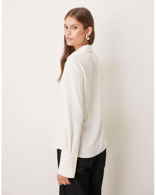 Mango Natural – hemdbluse