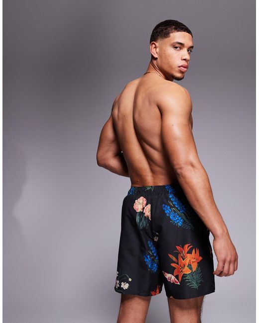 ASOS Blue Swim Shorts for men