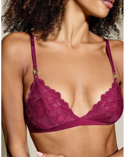 KBX Red Taylor Soft Non-Padded Bralette