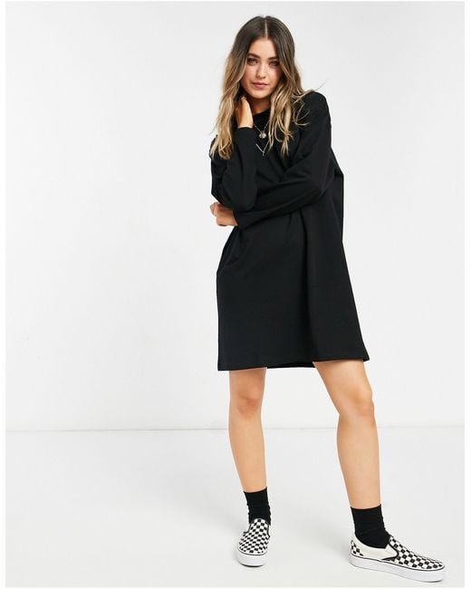 black oversized t shirt dress, Off 60 
