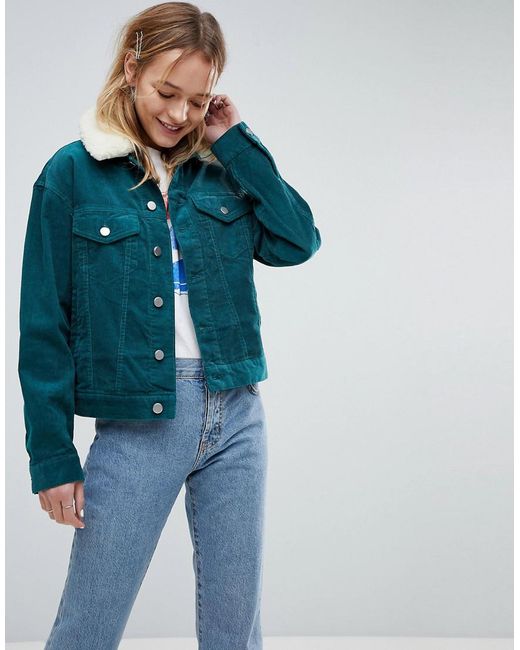Emerald corduroy jacket Clearance