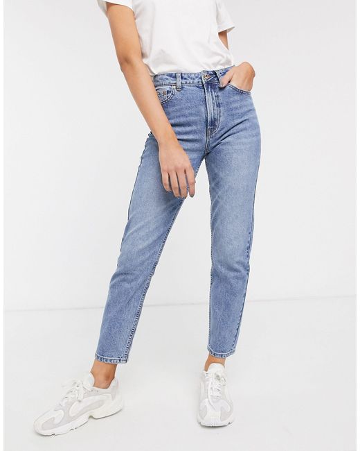 ONLY Denim – e jeans mit geradem bein in Blau | Lyst AT