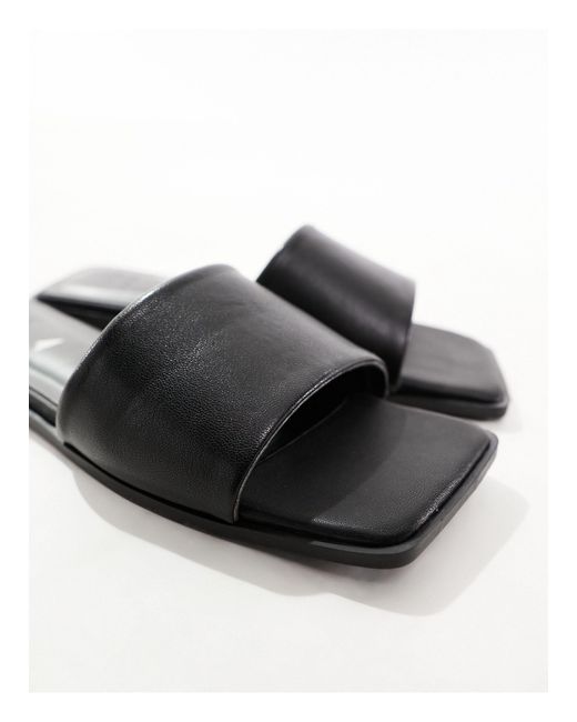 ASOS Natural – fig – flache sandalen