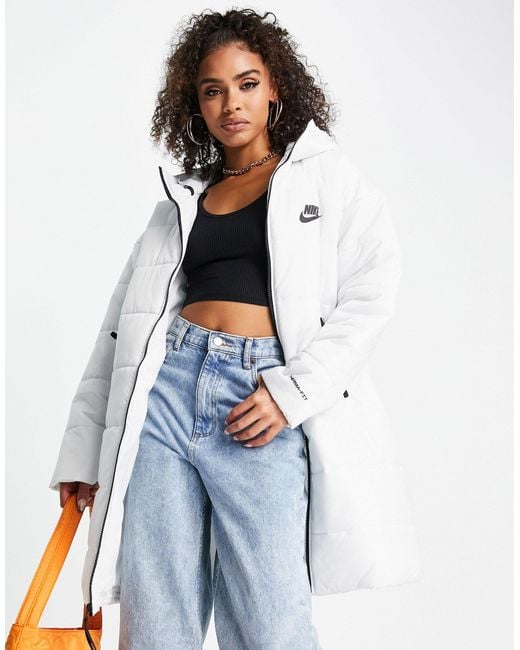 longline nike coat