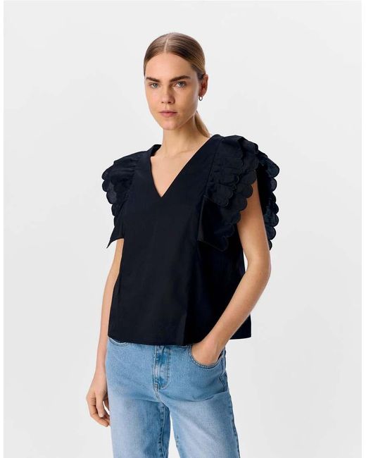 Top De Object de color Blue