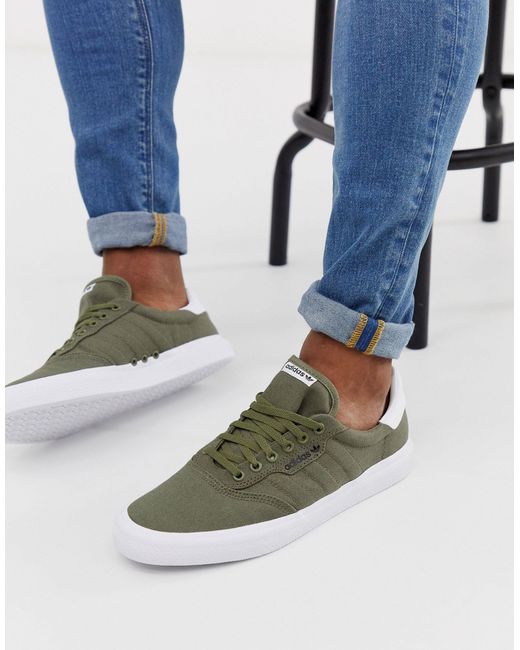 Zapatillas caqui 3MC adidas Originals de hombre de color Verde | Lyst