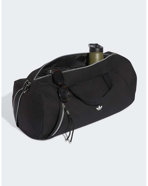 Adidas Originals Black Adidas Originals Sport Medium Duffel Bag