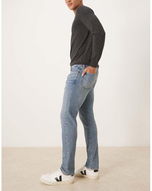 Polo Ralph Lauren Natural Sullivan Slim Fit Icon Logo Back Pocket Jeans for men
