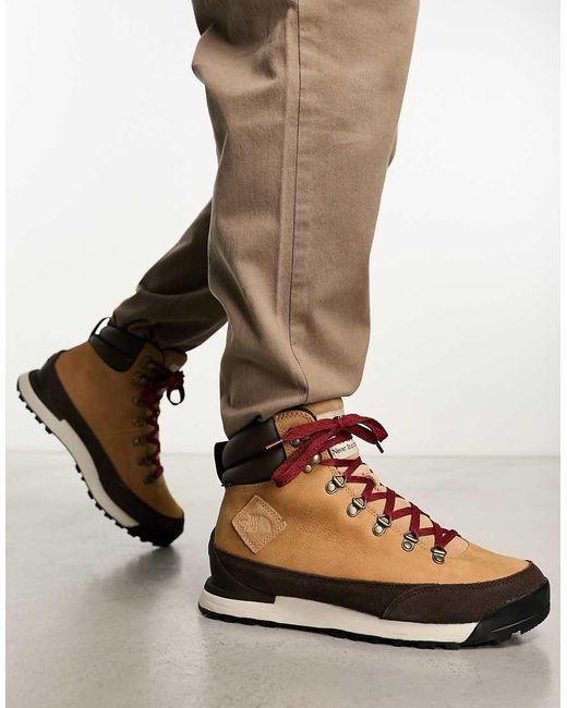 The North Face Multicolor Back-To-Berkeley Iv Waterproof Leather Hiking Boots for men