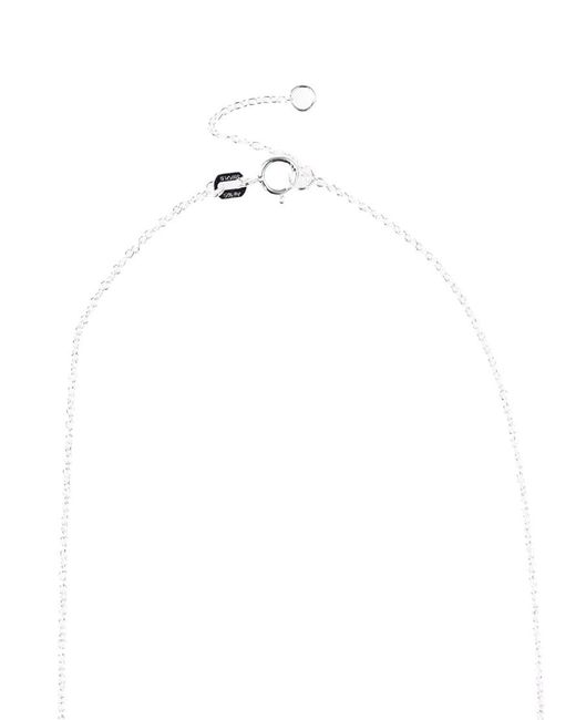 Lovisa White Sterling Cubic Zirconia Halo Heart Pendant Necklace