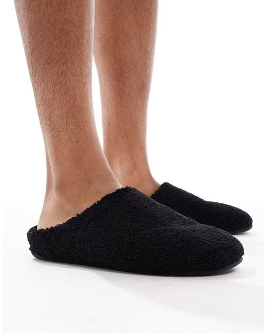 ASOS Brown Mule Slippers for men
