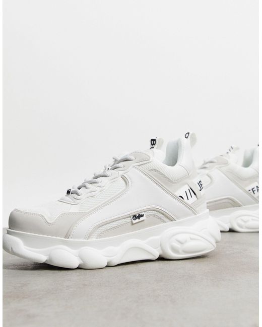 Chunky sneakers en blanco Vegan Cld Chai Buffalo de hombre de color White