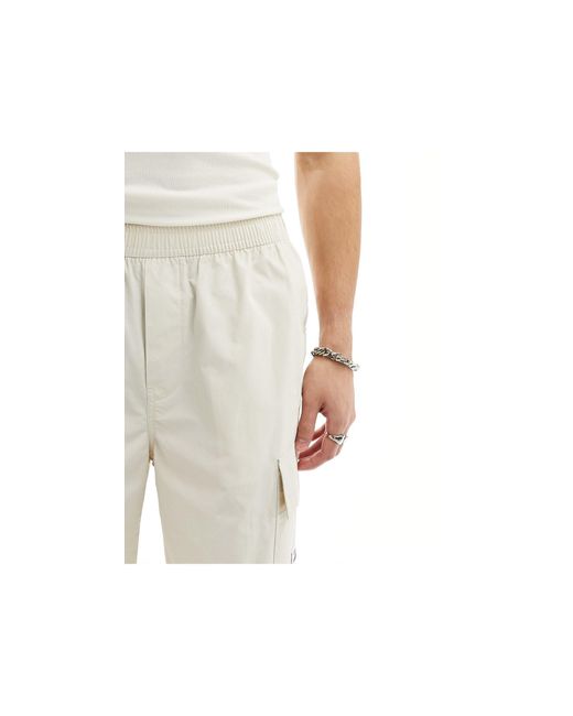 Tommy Hilfiger – aiden – utility-shorts in White für Herren
