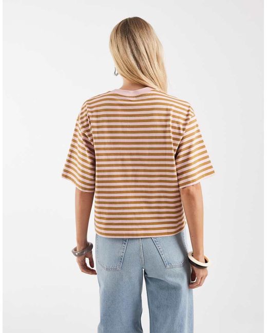 & Other Stories Blue Boxy Oversized T-shirt