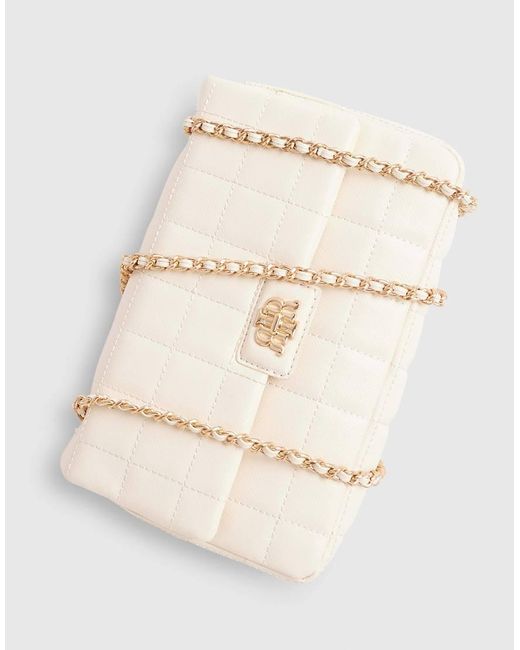 River Island White Rir Quilted Shoulder