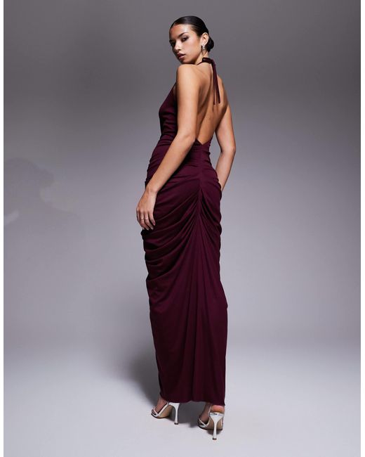 I.AM.GIA Purple – sashi – maxikleid