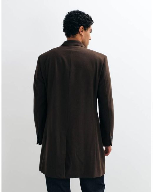 Mango White Trench Coat for men