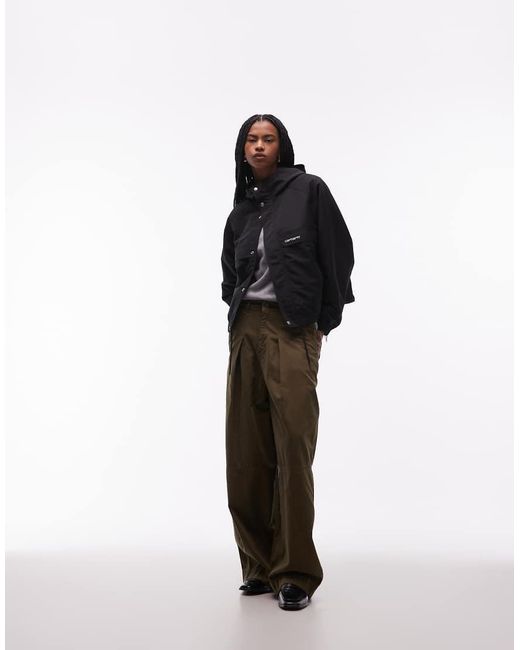 Carhartt Black Iwan Hooded Water Repellent Jacket