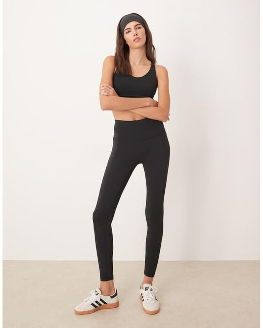 Adidas Originals Natural Three Stripes Studios leggings