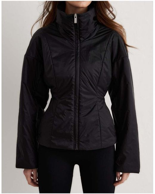 Aim'n Black High Neck Contour Jacket