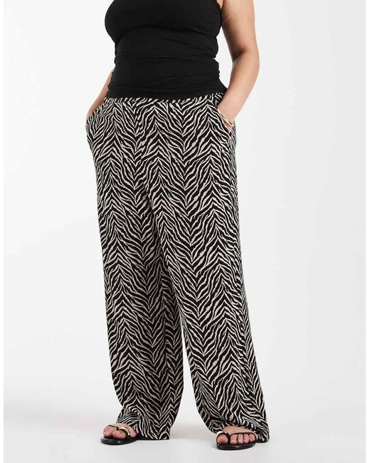 ONLY Gray Pull On Trousers