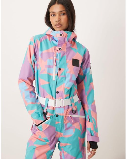 OOSC White Del Mar Ski Suit