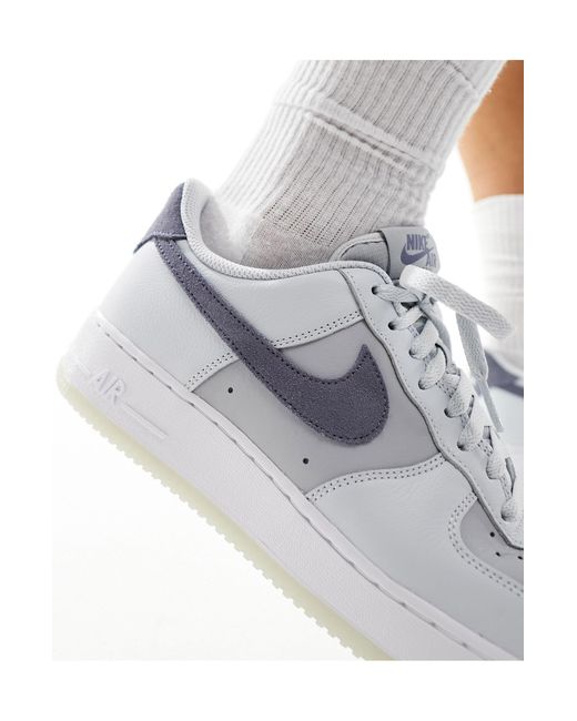 Air force 1 '07 - sneakers grigie e multicolore di Nike in White da Uomo