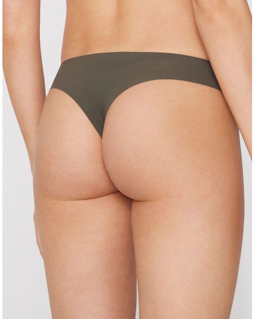 Tezenis Green Laser Cut Brazilian Briefs