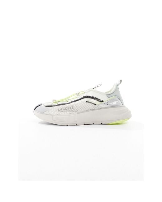 Lacoste White Audyssor Lite Trainers for men