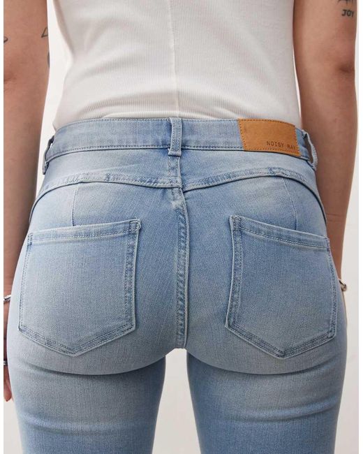 Noisy May Blue Jen Push Up Jeans