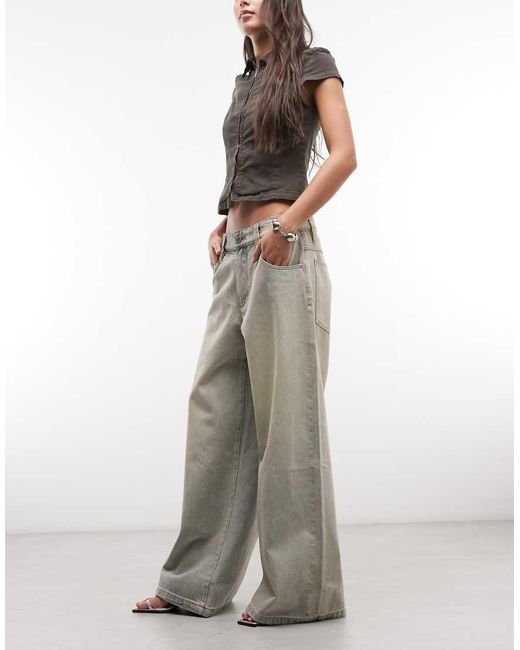 Mega di Abrand Jeans in White